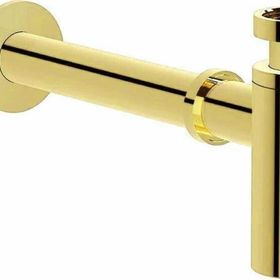 Vitra A4512323 Origin T Tipi Altın Lavabo Sifonu