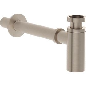 VitrA A4512334 Origin T Tipi Fırçalı Nikel Lavabo Sifonu