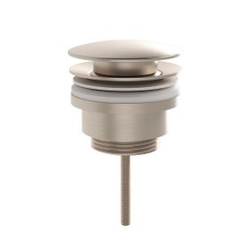 Vitra A4514934 Origin Universal Basmalı Fırçalı Nikel Lavabo Yuvarlak Süzgeci