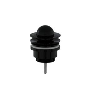 Vitra A4517039 Liquid Basmalı Parlak Siyah Yuvarlak Lavabo Süzgeci