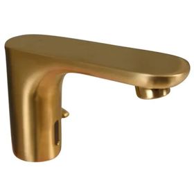 Vitra A4706033 Memoria Mat Altın Renkli Elektrikli Çift Su Fotoselli Lavabo Bataryası