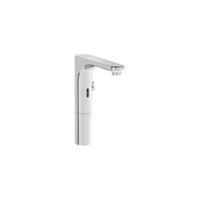 VitrA A47125 Elektrikli Çift Su Girişli Root Round Temassız Çanak Lavabo Bataryası