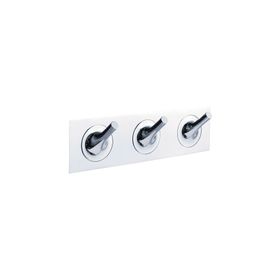 VitrA A48012 İstanbul Pirinç Üzeri Krom Kaplama Üçlü Askılık