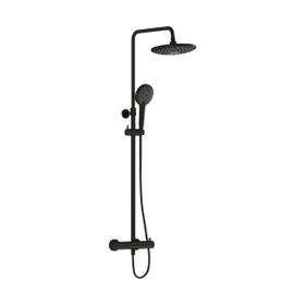 VitrA Aquaheat Bliss 240 A4720536 Siyah 2F Termostatik Duş Sistem