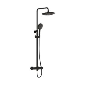 VitrA Aquaheat Bliss 240 A4720536 Siyah 2F Termostatik Duş Sistem