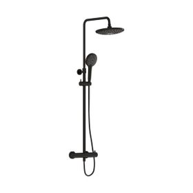 VitrA Aquaheat Bliss 240 A4720536 Siyah 2F Termostatik Duş Sistem