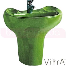 VitrA Arkitekt 6037B032-0001 Yeşil Kurbağa Lavabo