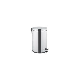 VitrA Arkitekta A44017 Krom 20 lt Yavaş Kapanır Kapaklı Çöp Kovası