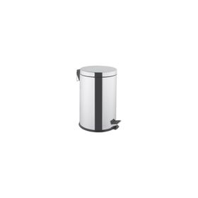 VitrA Arkitekta A44017 Krom 20 lt Yavaş Kapanır Kapaklı Çöp Kovası