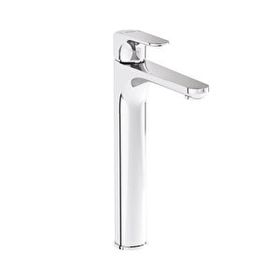VitrA Artema Root Round A42707 Krom Gümüş Çanak Lavabo Bataryası