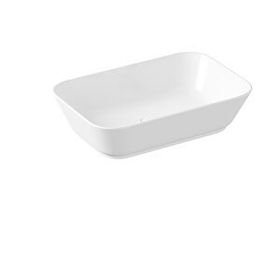 VitrA Geo 7425b003-0016 Beyaz Dikdörtgen Çanak Lavabo