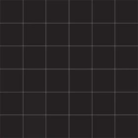VitrA K50498080001VTE0 5x5 cm Miniworx Siyah Mozaik Mat Fayans
