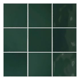 VitrA K9484228 10x10 cm Retromix Zümrüt Yeşil Parlak Seramik