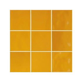Vitra K94842380001VTE0 10x10 Retromix Fon Amber Sarı Parlak Duvar Karosu