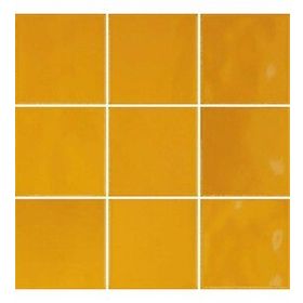 Vitra K94842380001VTE0 10x10 Retromix Fon Amber Sarı Parlak Duvar Karosu