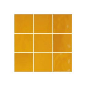 Vitra K94842380001VTE0 10x10 Retromix Fon Amber Sarı Parlak Duvar Karosu