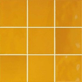 Vitra K94842380001VTE0 10x10 Retromix Fon Amber Sarı Parlak Duvar Karosu