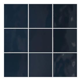 VitrA K9484248 10x10 cm Retromix Safir Mavi Parlak Seramik