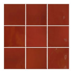 VitrA K9484258 10x10 cm Retromix Lava Kırmızı Parlak Seramik
