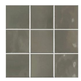 VitrA K94993280001VTE0 10x10 Retromix Yosun Gri Parlak Non-Rek NF Duvar Karosu