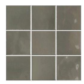VitrA K94993280001VTE0 10x10 Retromix Yosun Gri Parlak Non-Rek NF Duvar Karosu
