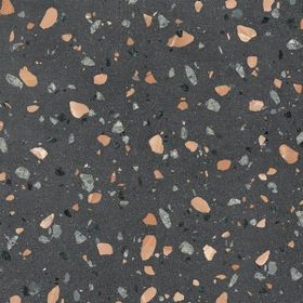 VitrA K950795R0001VTE0 60x60 Terrazzo Antrasit Mat Seramik Karo