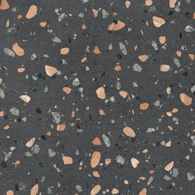 VitrA K950795R0001VTE0 60x60 Terrazzo Antrasit Mat Seramik Karo