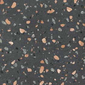 VitrA K950795R0001VTE0 60x60 Terrazzo Antrasit Mat Seramik Karo