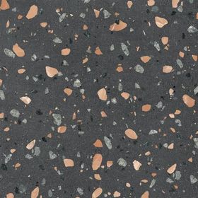 VitrA K950795R0001VTE0 60x60 Terrazzo Antrasit Mat Seramik Karo