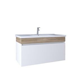 Vitra Kobos KB710016 Harmony 100 CM Bianco Lavabo Dolabı
