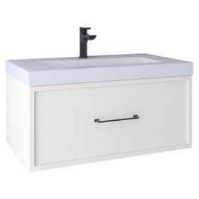 Vitra Kobos KB710018 Frame 80 cm Bianco Lavabo Dolabı