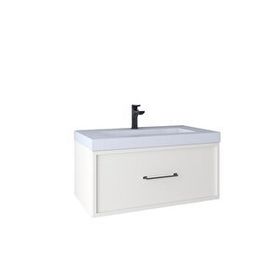 Vitra Kobos KB710018 Frame 80 cm Bianco Lavabo Dolabı