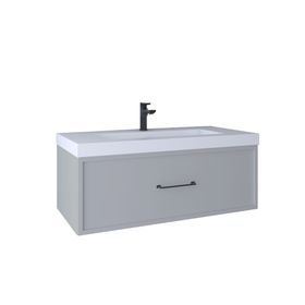 Vitra Kobos KB710022 Frame 100 cm Light Grey Lavabo Dolabı
