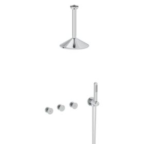 VitrA Liquid A42777 Krom Ankastre Duş Seti