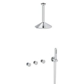 VitrA Liquid A42777 Krom Ankastre Duş Seti