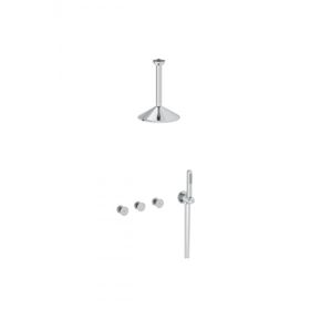 VitrA Liquid A42777 Krom Ankastre Duş Seti