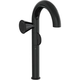 VitrA Liquid A4279439 Parlak Siyah Yüksek Lavabo Bataryası