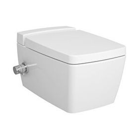 VitrA Metropole 7672B003-7212 Rim-Ex Termostatik Ara Musluklu 56 cm Beyaz Asma Klozet
