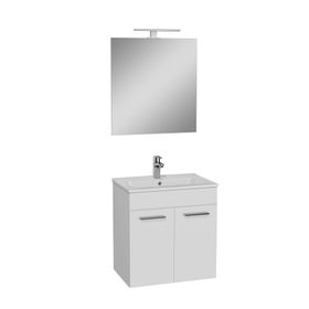 Vitra Mia 60 cm Beyaz Banyo Dolabı Takımı