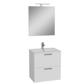 Vitra Mia 60 cm Beyaz Banyo Dolabı Takımı