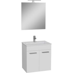 VitrA Mia 60 cm Parlak Beyaz Banyo Dolabı Seti