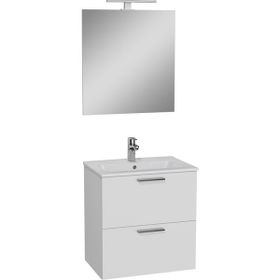 VitrA Mia 75021 60 cm Beyaz Banyo Dolabı Seti
