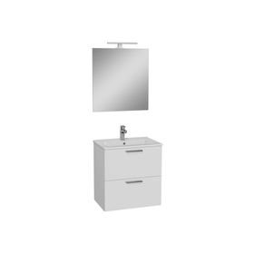 VitrA Mia 75021 60 cm Beyaz Banyo Dolabı Seti