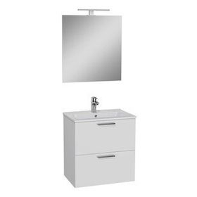 VitrA Mia 75021 60 cm Beyaz Banyo Dolabı Seti