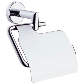 VitrA Minimax A44788 Krom Gümüş Kapaklı Tuvalet Kağıtlığı