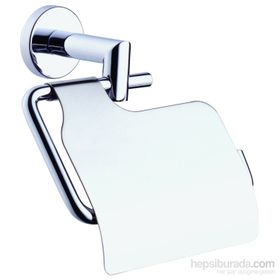 VitrA Minimax A44788 Krom Kapaklı Tuvalet Kağıtlığı