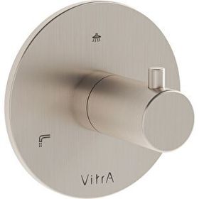 Vitra Origin A4262434 3 Kollu Yönlendirici Fırçalı Nikel Ankastre
