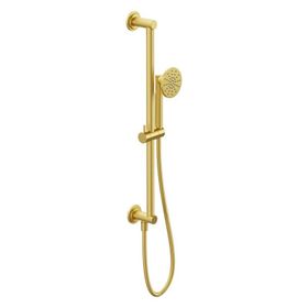 VitrA Origin A4579625 Fırçalı Altın Classic Sürgülü El Duşu Takımı