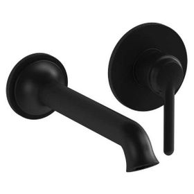 VitrA Origin Classic A4288936 Sıva Üstü Mat Siyah İki Delikli Ankastre Lavabo Bataryası