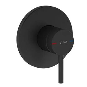 Vitra Origin Sıva Üstü Mat Siyah Ankastre Duş Bataryası